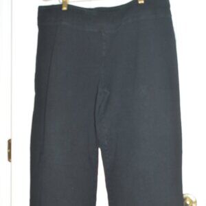 EDDIE BAUER BLACK WOMANS SIZE XXL PANTS